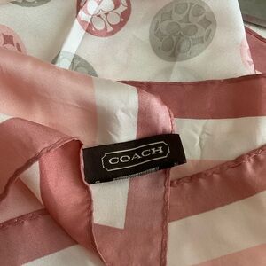 Coach Silk Scarf